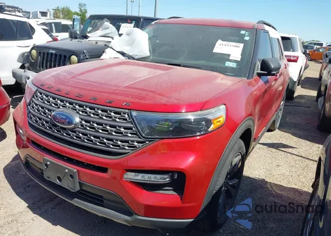 2021 Ford Explorer Xlt from USA, damaged, VIN 1FMSK7DHXMGA81674